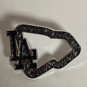 LA Dodgers New Era Frame Pin Blue Brooch Pins Streetwear Hats Hat Bag Baseball